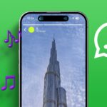 WhatsApp Music Status Update