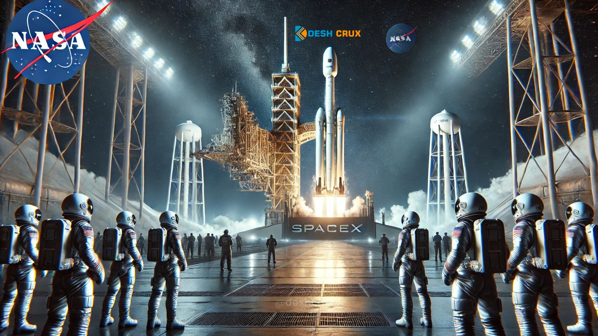 NASA and SpaceX Set to Launch Crew-10 Mission to Bring Back Sunita Williams After 9 Months in Space