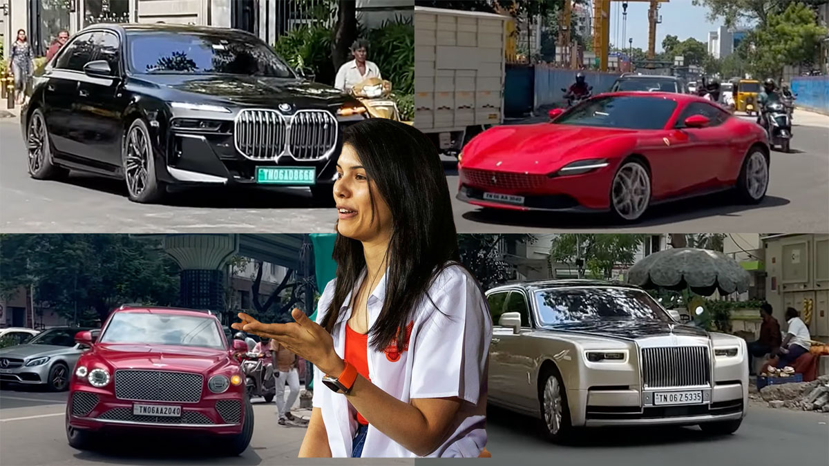 Kavya Maran Lavish Car Collection