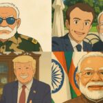 Pictures of PM Modi in Ghibli style created using ChatGPT. (Instagram/@mygovindia)