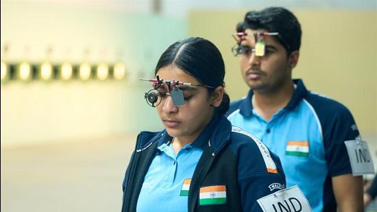 Suruchi Phogat and Saurabh Chaudhary Win Gold in Mixed Team Shooting Event at ISSF World Cup 2025