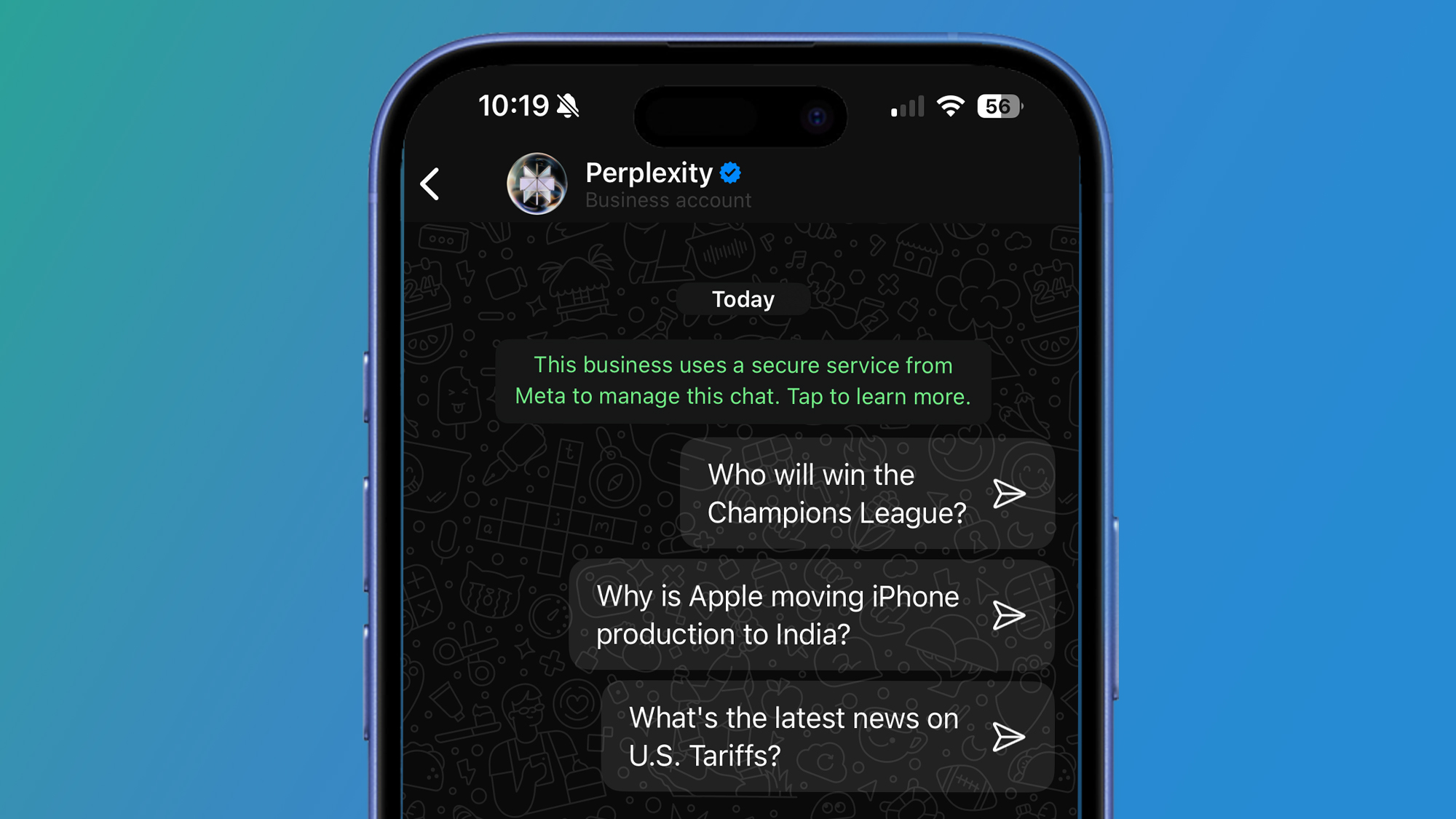 Perplexity AI Now Available on WhatsApp