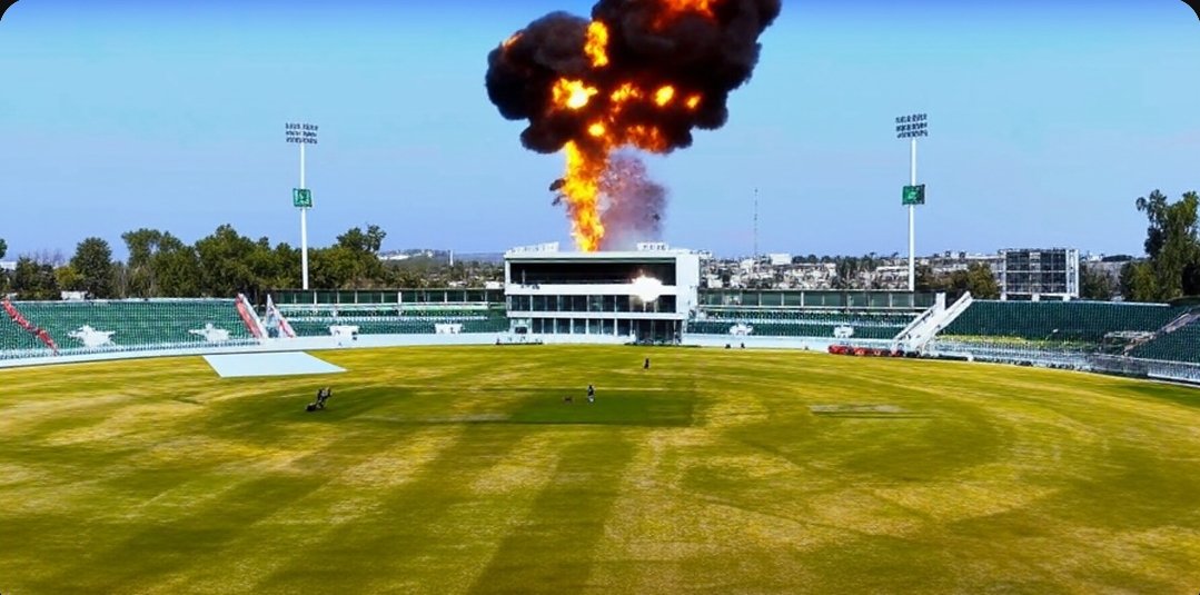 Drone Strike Hits Rawalpindi cricket Stadium Ahead of PSL Match Amid Rising India-Pakistan Tensions