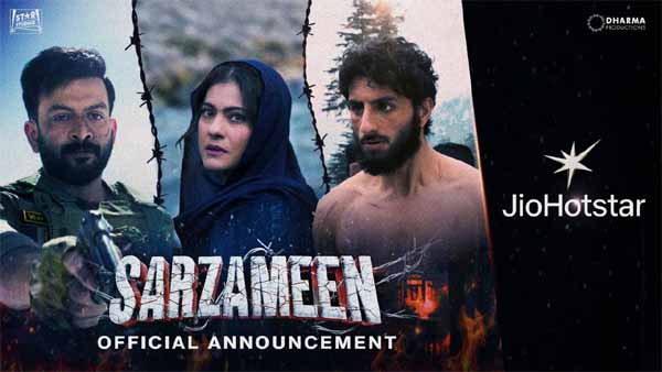 Prithviraj Sukumaran and Kajol Star in Sarzameen: A Patriotic Thriller Set for OTT Premiere on July 25