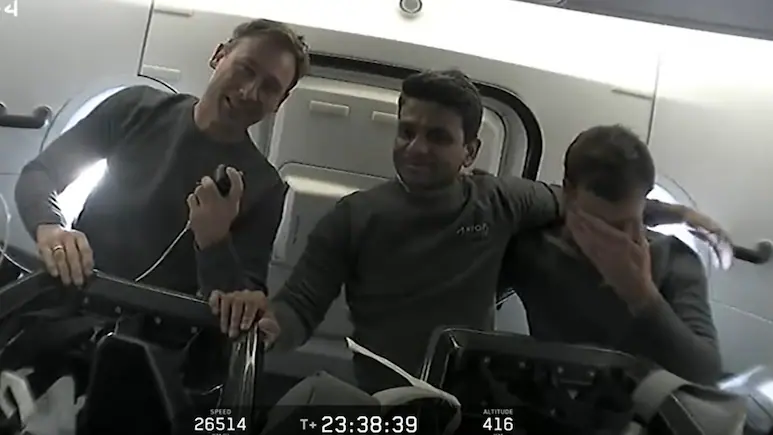 Shubhanshu Shukla Shares Emotional Moment from Space