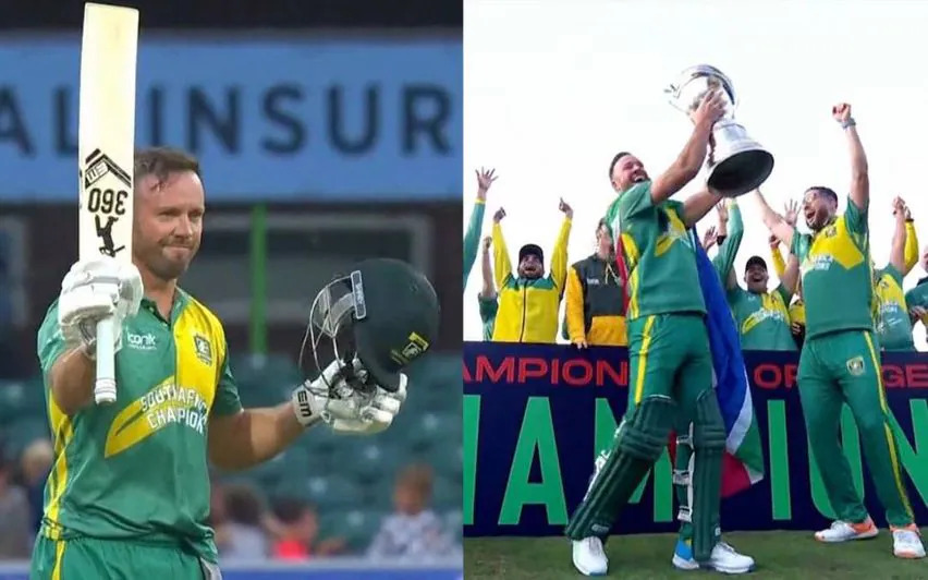 AB de Villiers Leads South Africa Champions to WCL 2025 Title
