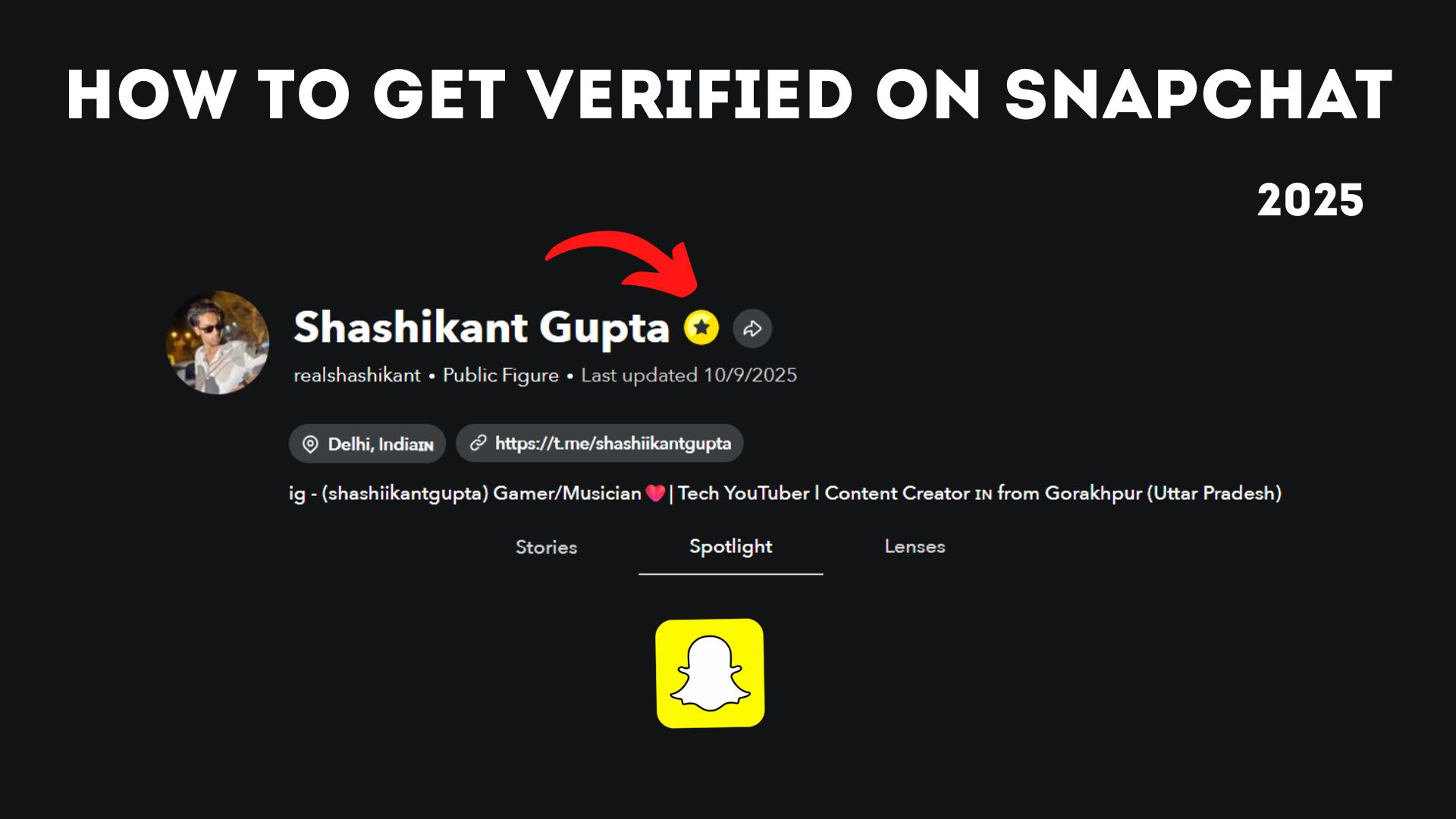 How to Get Verified on Snapchat