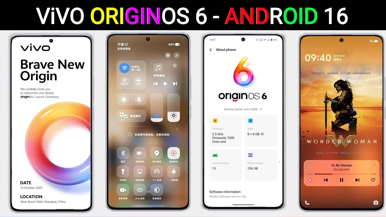 Vivo Unveils OriginOS 6
