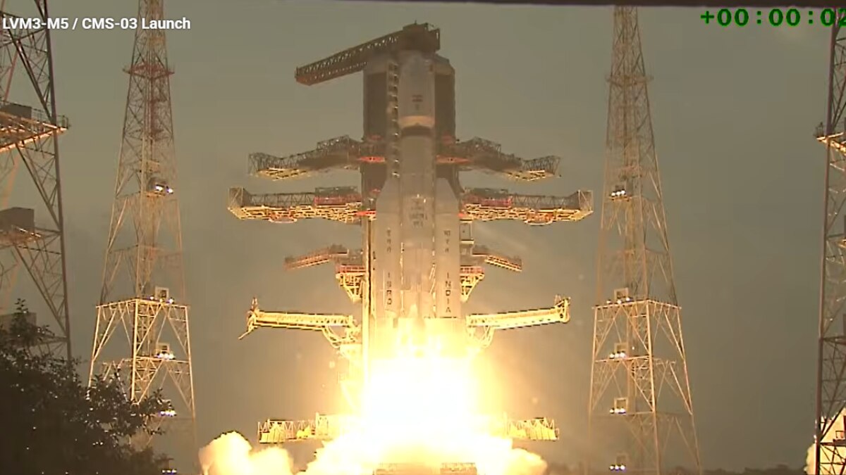ISRO CMS 03 Satellite Launch