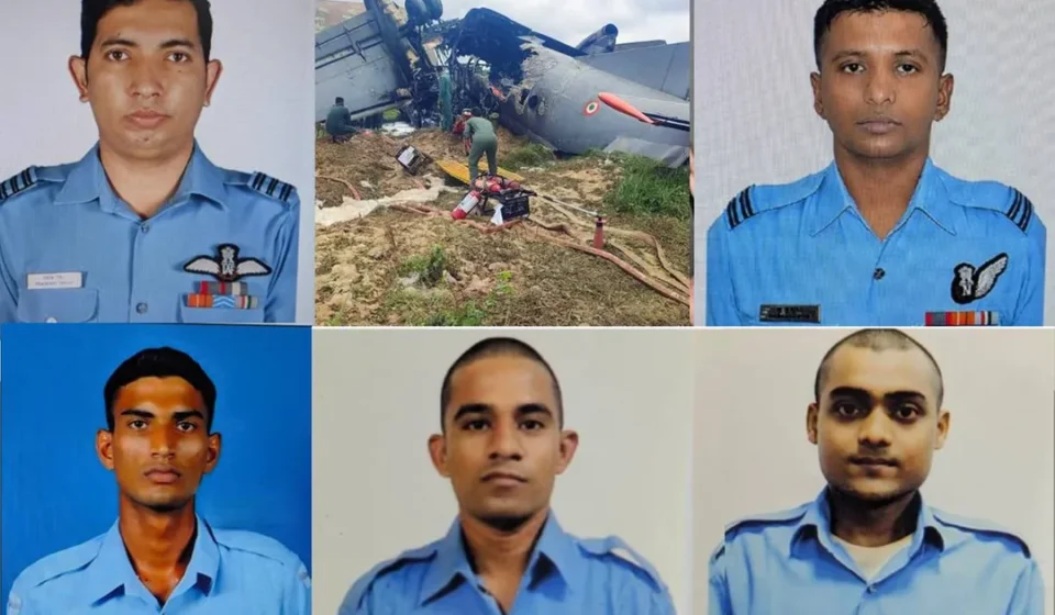 AN-32 Aircraft Accident in Assam Claims Lives of Five Indian Air Force Personnel