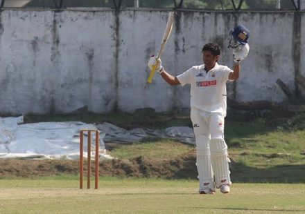 Priyansh Arya Scores 199, Ayush Badoni Hits Century as Delhi Reach 381/4 vs Gujarat